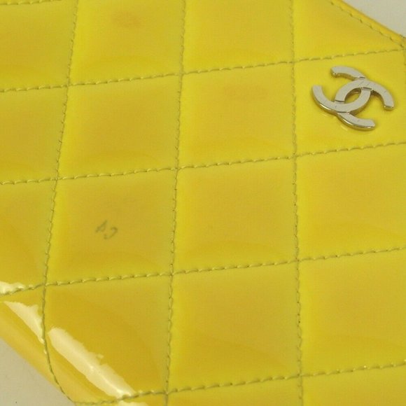 Auth Chanel Matelasse Cc Mark Round #4421C13 - Picture 8 of 12